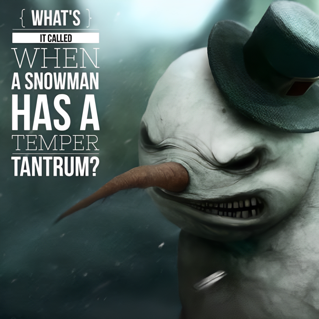 Snowman Temper Tantrum