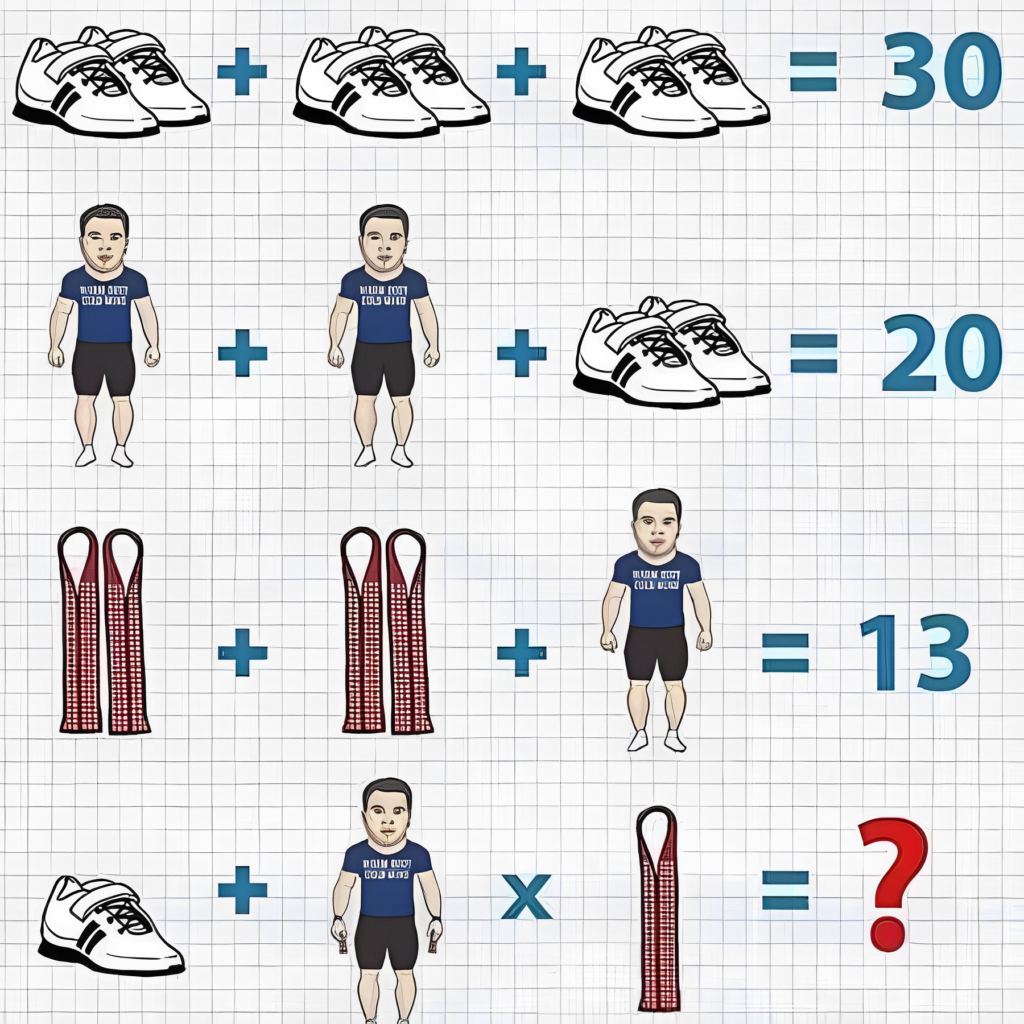 Shoe Guy Scarf - Math Riddles